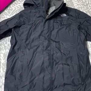 Kids north face rain jacket